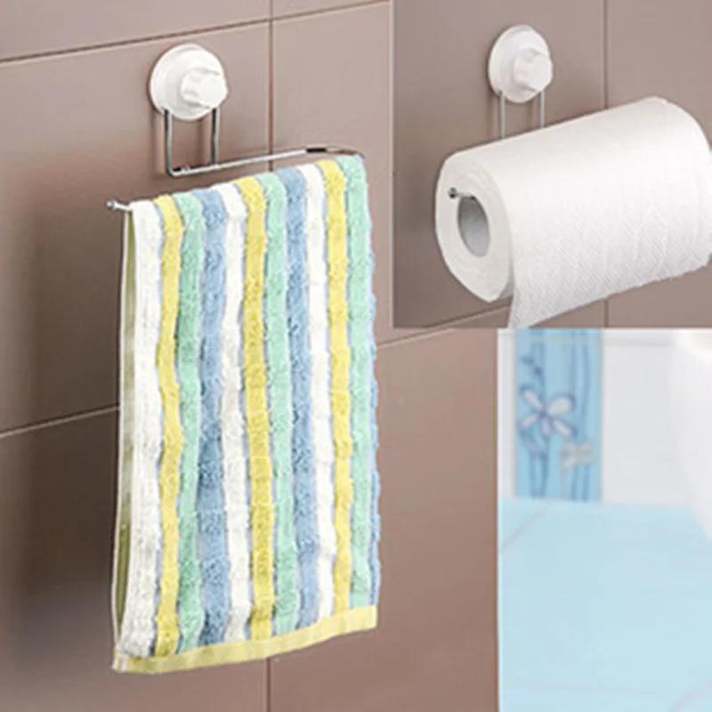 Brand new towel holder sucker towel rack kitchen tissue
