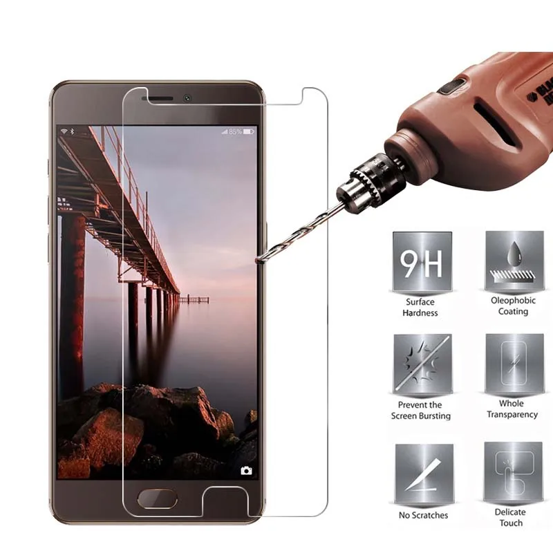 10 шт. MRGO закаленное Стекло для Elephone P8 Экран защитная плёнка НУА Вэй чехол