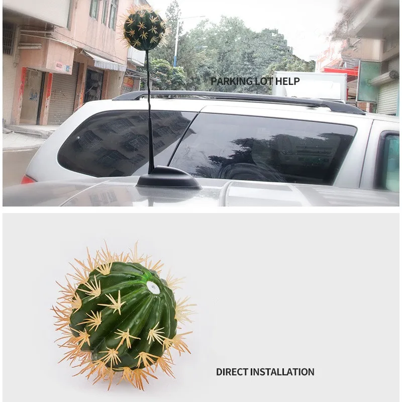 ПВХ персиковый кактус телефон антенна шар для BMW Mini Cooper F54 F55 F56 F60 R55 R56 R60 R61
