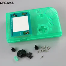 OCGAME Полный Корпус в сборе Корпус чехол Замена для приставка Gameboy GB игровая консоль для GBO DMG GBP с кнопками светящийся свет