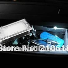 Двигатель SD светодиодный интерьер подсветка для бардачка для BMW E90 E92 E53 E87 E82Mini R50 R53 R55 R56