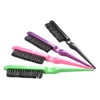 1 Pcs Professional Hair Brushes Comb Teasing Back Combing Hair Brush Slim Line Styling Tools 4 Colors Wholesale ► Photo 2/6