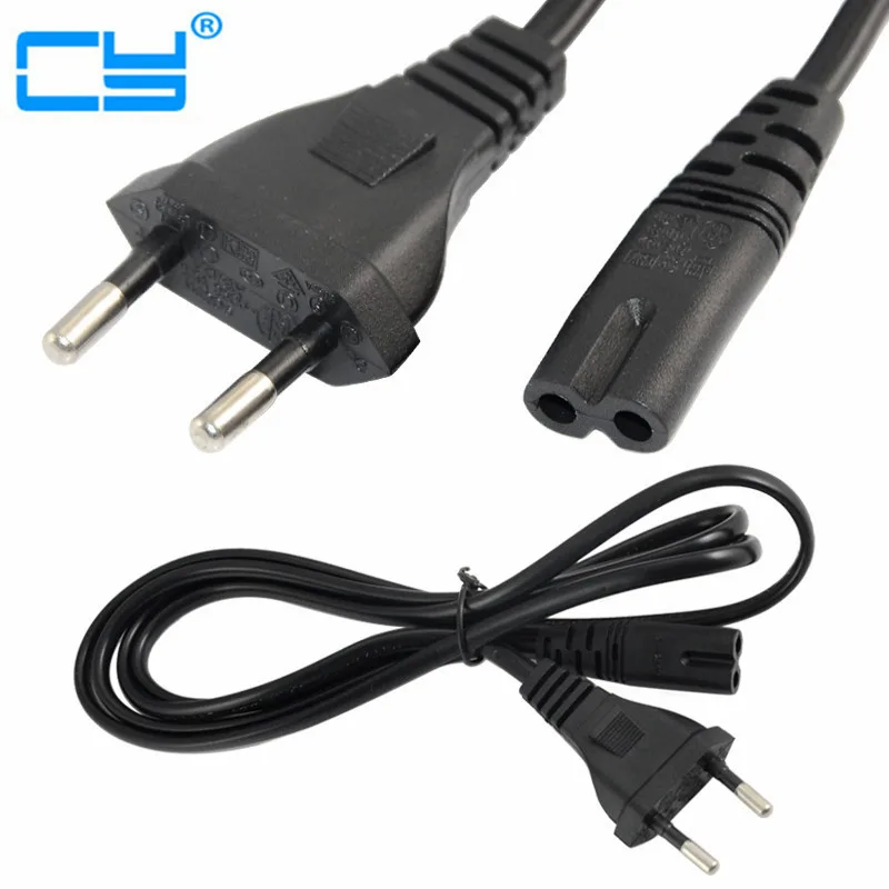 1 5m Power Cord Cable EU US UK 2 Prong font b Laptop b font AC