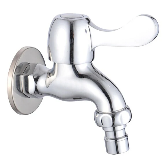

L15115 - Luxury Wall Mounted Chrome Color Brass Washing Machine Bib Tap