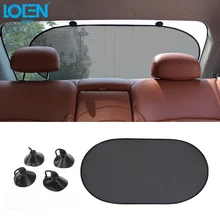 LOEN 1 шт., Черный Автомобильный солнцезащитный козырек, автомобильный солнцезащитный козырек, автомобильная шторка на присоске для окна, автомобильная шторка, авто солнцезащитный козырек, УФ-покрытие для стайлинга автомобиля, солнцезащитный козырек