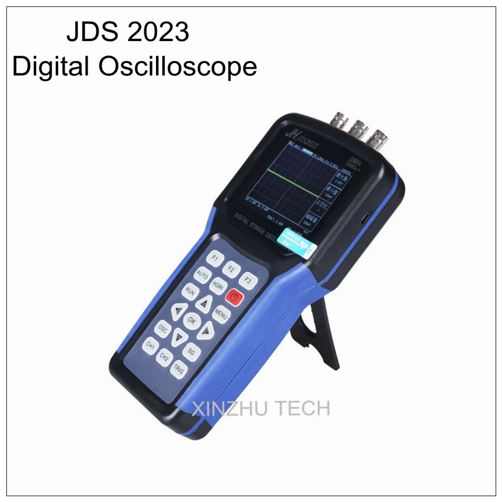 JDS2023 Ручной цифровой осциллограф одноканальный 20 МГц щуп 200 MSa/s осциллограф|storage
