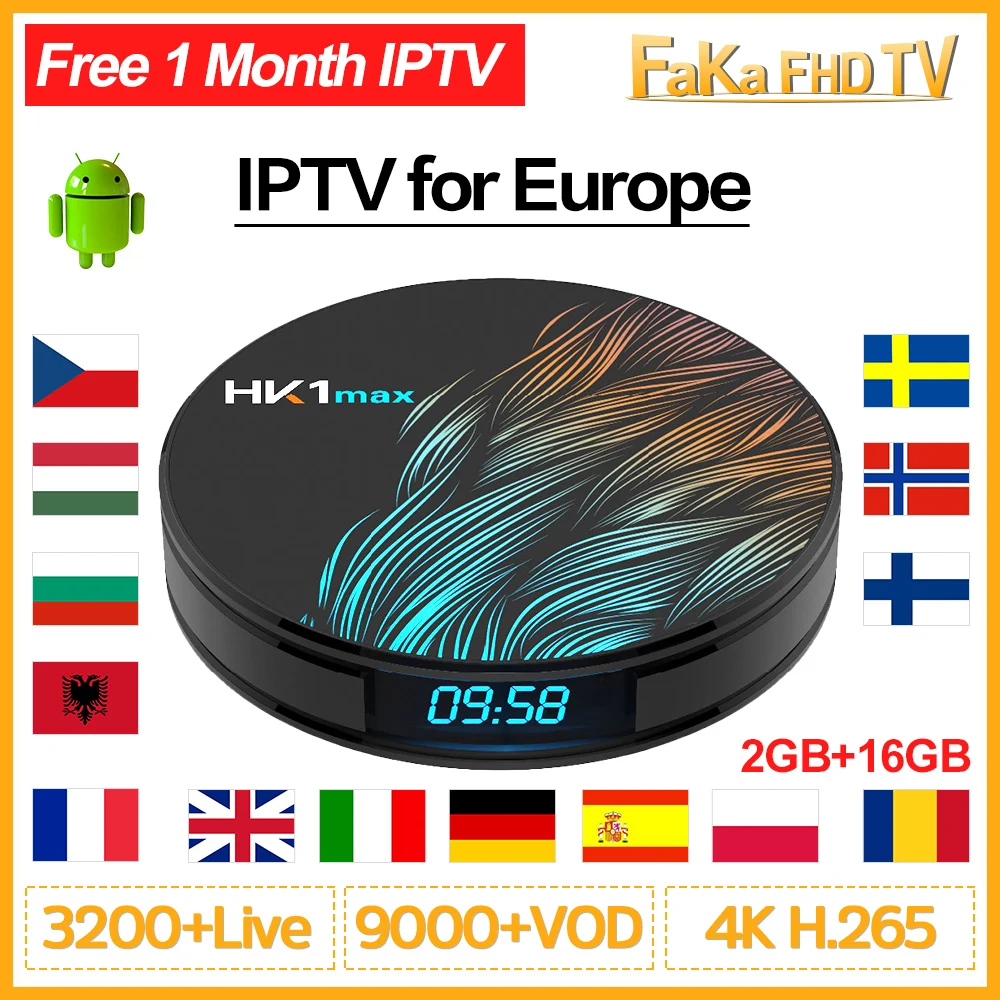 

IPTV France Full Hd IPTV Arabic French Italy Canada IP TV Code HK1 MAX Android 9.0 Portugal Spain Turkey Germany UK 4K IPTV Box