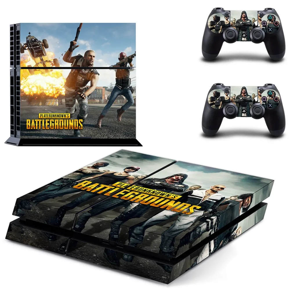 PUBG PS4 Full Skin Sticker Faceplates for Sony playstation 4 Console and Controller