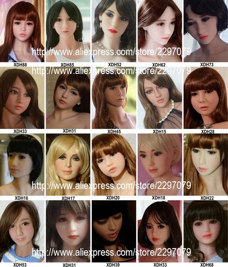 135-155CM sex dolls head