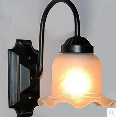 ?(^ ^)?Wall Sconce Europe Vintage Beside ? ? LED LED Wall Lamp Light Fixtures ? Iron Iron Wrount ...