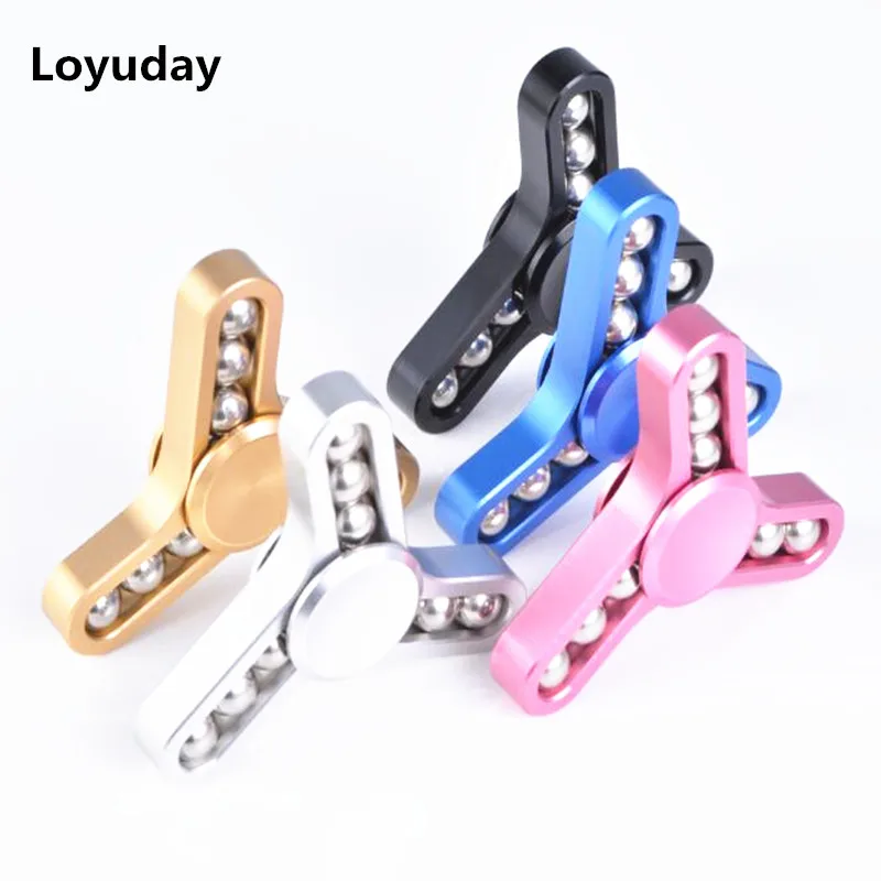 

Fidget Spinner Hand Spinner Desk Anti Stress Ball Finger Spin Spinning Top EDC Sensory Aluminum alloy Toy