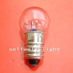 Миниатюрный светильник 6 v 0.5a E10 G14 A558 хорошо 10 шт sellwell освещения