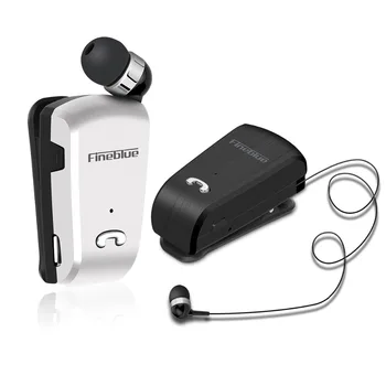 

Fineblue L18 Newest Mini Wireless business Bluetooth Headset Sport Driver earphone Telescopic Clip on stereo earbuds with Mic