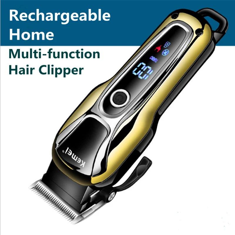 

Rechargeable Hair Clipper 100-240V trimmer professional hair clipper hair cutting beard electric razor hair shaving machine