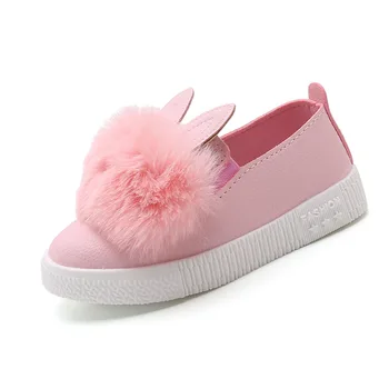 

Children Shoes Girls Pu Leather Shoes 2020 Spring And Autumn Casual Kids Shoes Fashion Cute Bunny Girls Princess Shoes