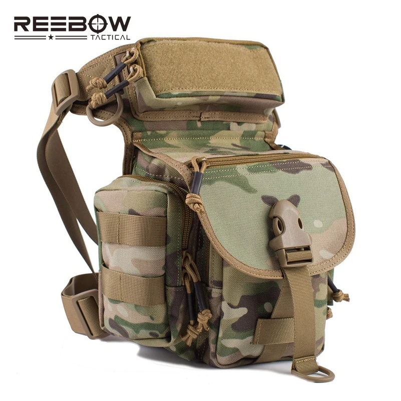 REEBOW TACTICAL Outdoor Tactical Huning Waist Drop Leg Bag Multi