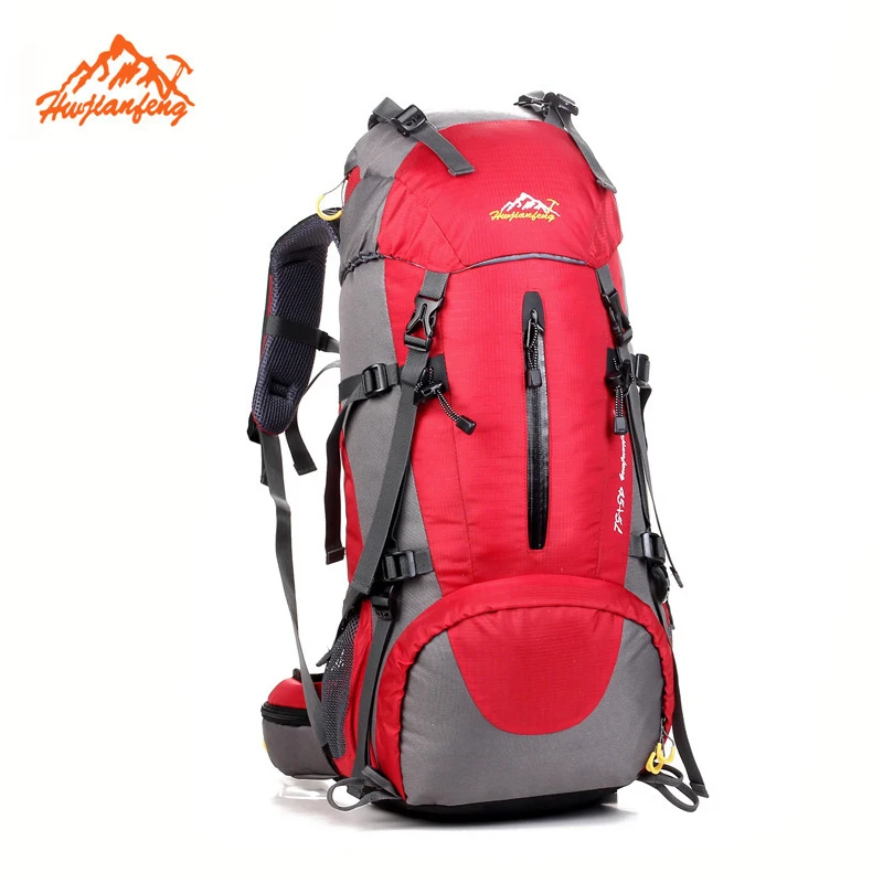 

Professional Outdoor Mountaineering bag 50L Sport Hiking Camping Trekking Knapsack Backpack Men Women big backpacks for travel