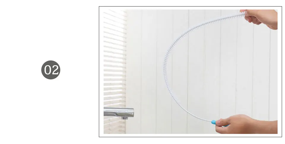 71cm Flexible Sink Drain Cleaner Toilet Sewer Tub Pipe Cleaning Tools Brush Home Bendable Hair Removing Drain Snake Dredge       (4)
