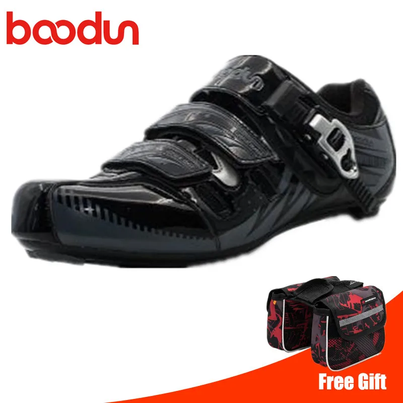 

BOODUN Cycling Road Shoes Breathable Wear-Resisting Riding Athletic Racing Self-Locking Bike Bicycle Shoes Zapatillas Ciclismo
