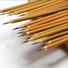 Комплект из 3 предметов Малый Китайская каллиграфия Кисточки перо набор акварель Расчёски для волос товары для рукоделия живопись Кисточки Книги по искусству комплект