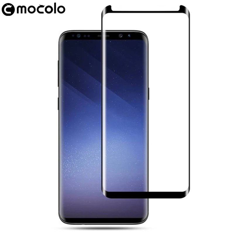 Защитная пленка для экрана Samsung S9 Plus Mocolo S8 Note 8 с изогнутым краем 9H 3D тонкая из