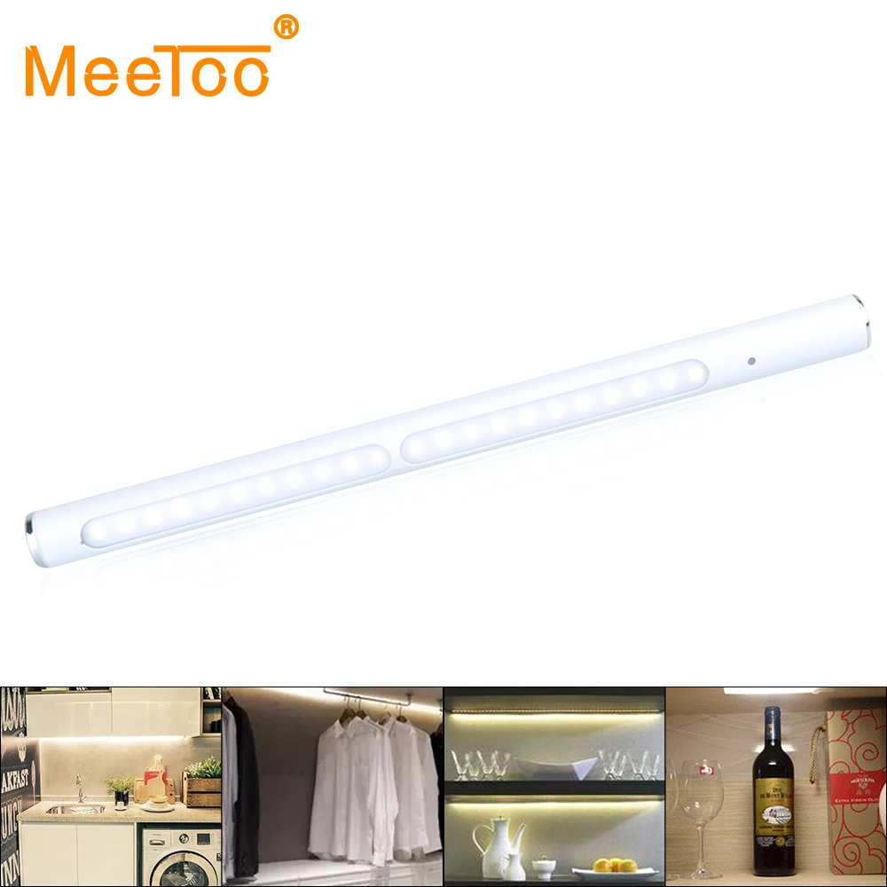 Сенсорный датчик шкаф светильник на любом месте беспроводной ночник 22LED