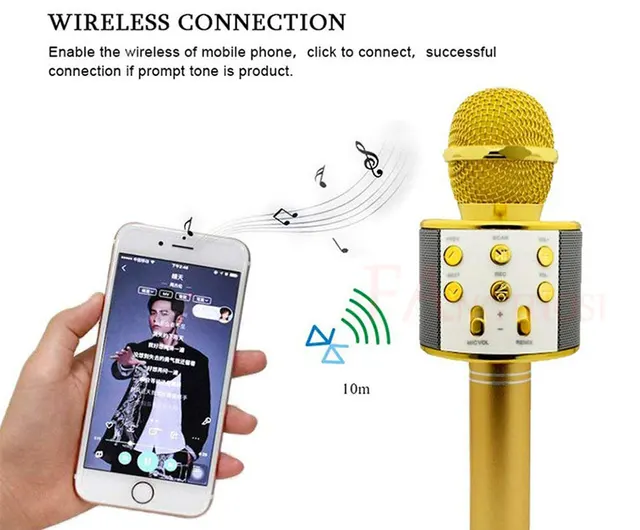 Bezprzewodowy mikrofon Bluetooth WS-858 Handheld karaoke MIC USB KTV Player głośnik Bluetooth Record Music mikrofony WS858 tanie tanio Jednokierunkowy mikrofon do karaoke Wyciąg FANGTUOSI Mikrofon ręczny Mikrofon pojemnościowy Pojedynczy mikrofon Bezprzewodowy mikrofon Bluetooth WS-858 Handheld karaoke MIC USB KTV Player głośnik Bluetooth Record Music mikrofony WS858 tanie tanio Jednokierunkowy mikrofon do karaoke Wyciąg FANGTUOSI Mikrofon ręczny Mikrofon pojemnościowy Pojedynczy mikrofon