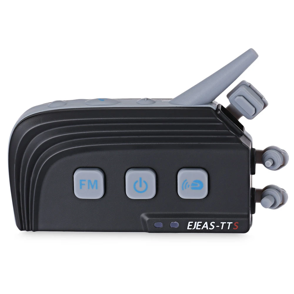 

Motorcycle Helmet Bluetooth Riding Intercom Interphone Headset Wireless Intercom 4 Riders Full Duplex Talking Waterproof with FM