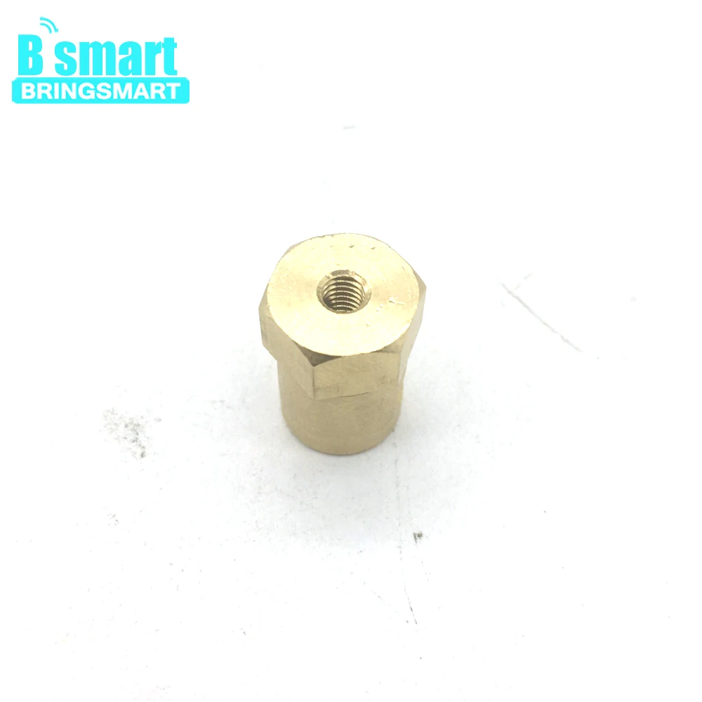 

Wholesale 1pcs 4mm 3mm 8mm Round / D Shape Shaft Diameter Gear Motor Shaft Coupling 6mm Screw For DIY Toy Car Motor XPower