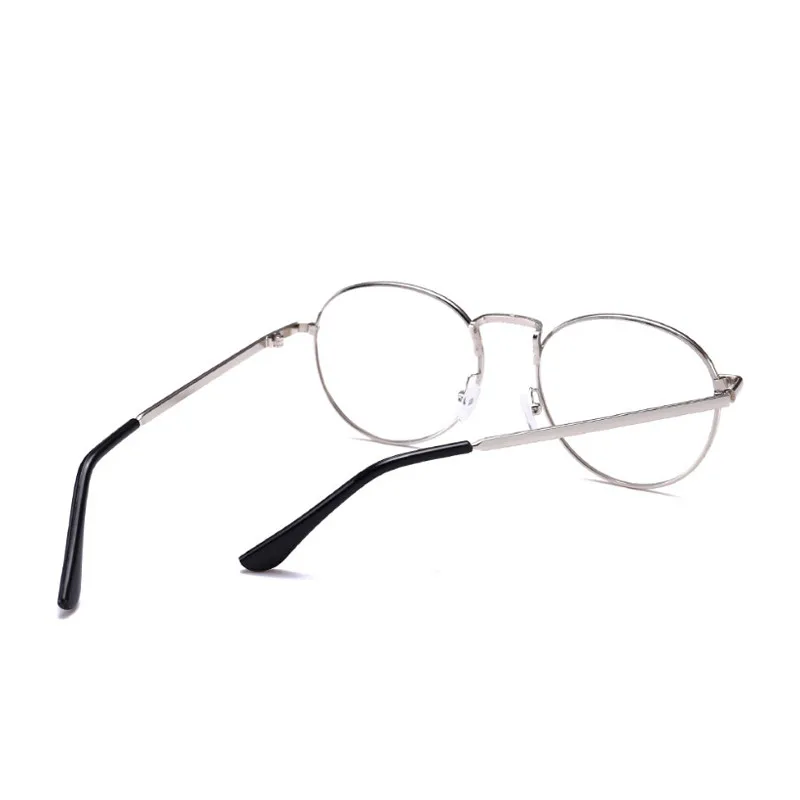 Zilead ретро овальные металлические оправы очки от близорукости для женщин и мужчин короткий прицел прозрачные Eglasses с градусами-1,0-1,5-2,0-2,5-3,0-3,5-4,0