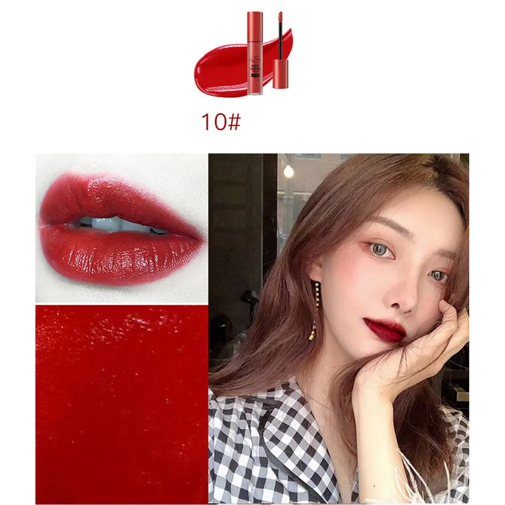 

Lip Glaze Lock Color Not Take Off Makeup Lipstick Micro Pearl Long-lasting Moisturizing Waterproof Not Easy To Decolorize