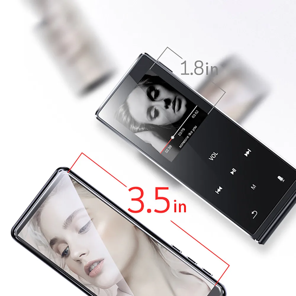 HIPERDEAL Fashion Uniscom M7 8GB MP3 Player Walkman Lossless Recorder FM Radio Dynamic Video Touch Screen Movie EE14