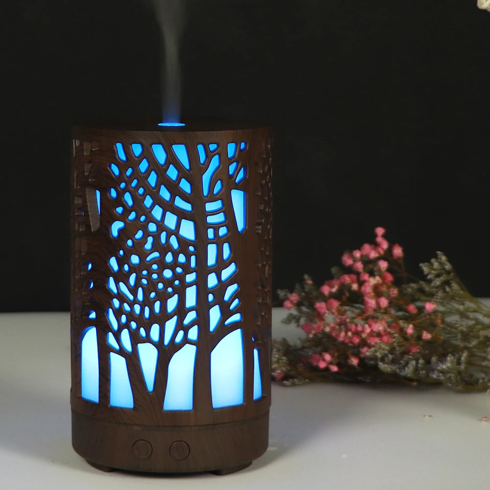 Goede CHOLIDO Essentiële olie diffuser 100ml Huishouden aroma luchtbevochtiger mist slaapkamer kantoor gebruik