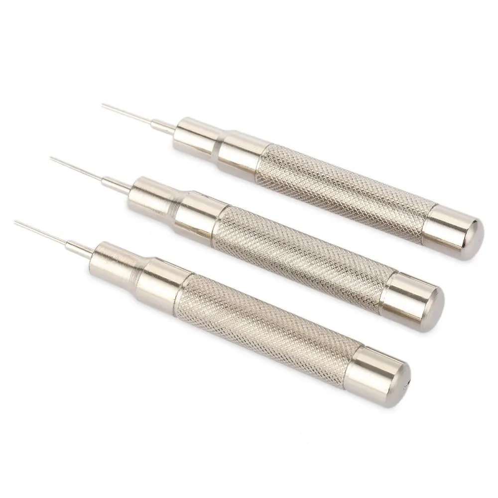 New 3pcs Watch Band Remover Pusher Stainless Steel Repair Watchmaker