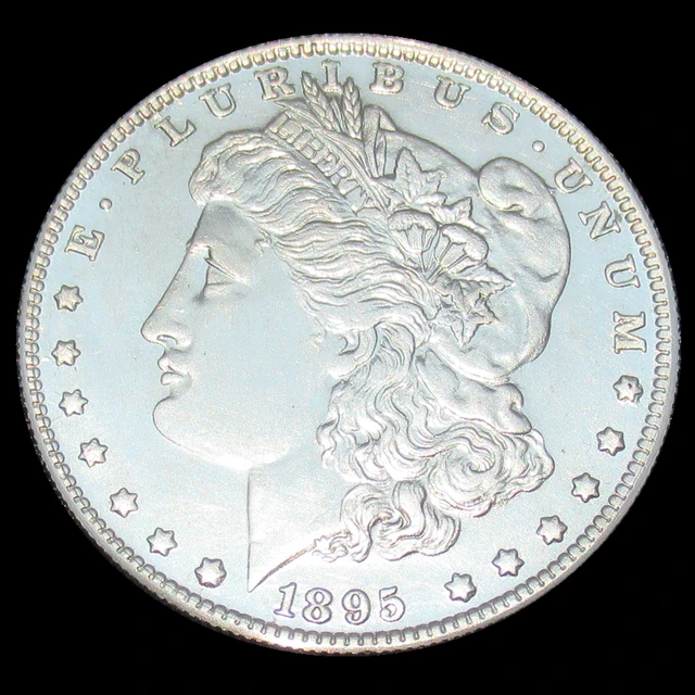 Morgan Silver Dollar 1895 S Usa Real 90 Coins 26 71 75 Morgan Silver Dollar 1895 S Usa Real 90 Coins 26 71 75 Grams Replica Antique Imitation New Used Condition