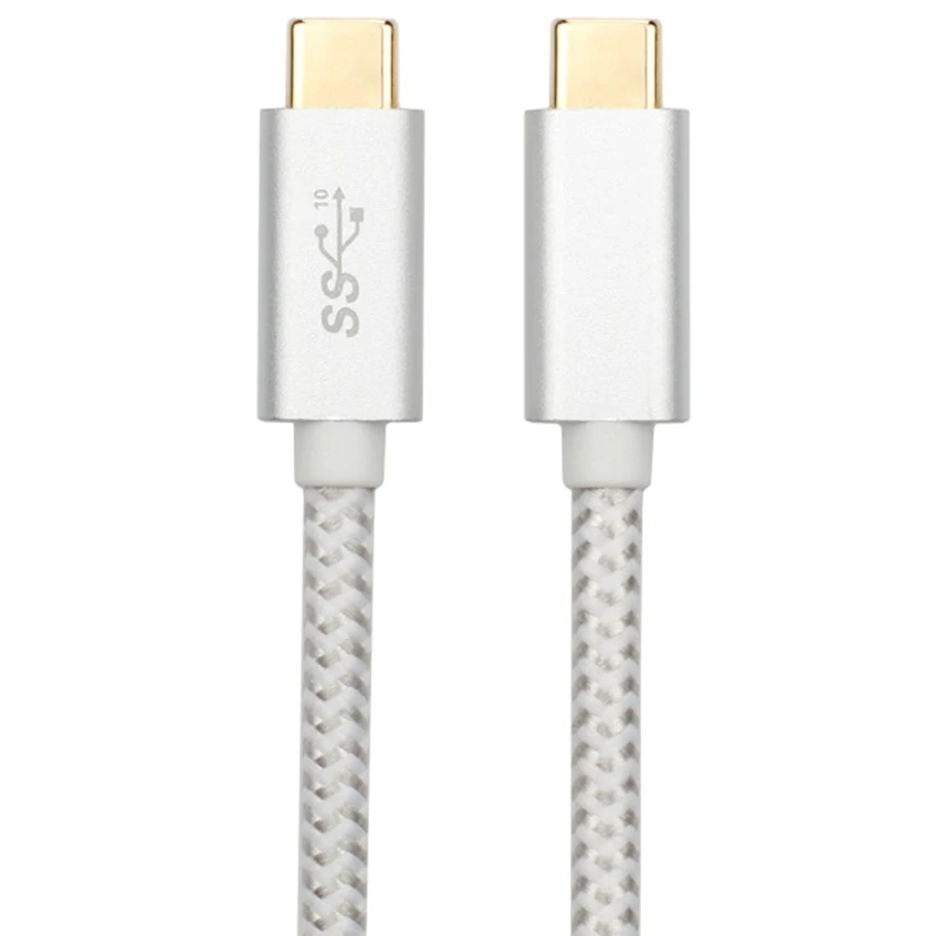 Тип с разъемами типа c и Тип C кабель-Переходник USB C на USB C 3,1 Gen2 кабель со штыревыми соединителями на обоих концах для подключения для передачи данных синхронизации и зарядки провод шнура питания(20 V/3A, 10 Гбит/с