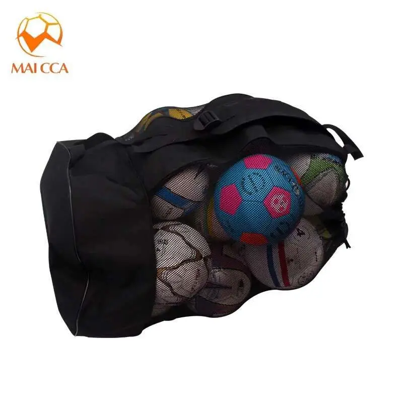 Maicca كرات حقيبة حقيبة السوبر كبيرة ل كرة السلة كرة الطائرة 25 قطع تناسب الكرة صافي أكياس حقيبة التدريب الرياضي