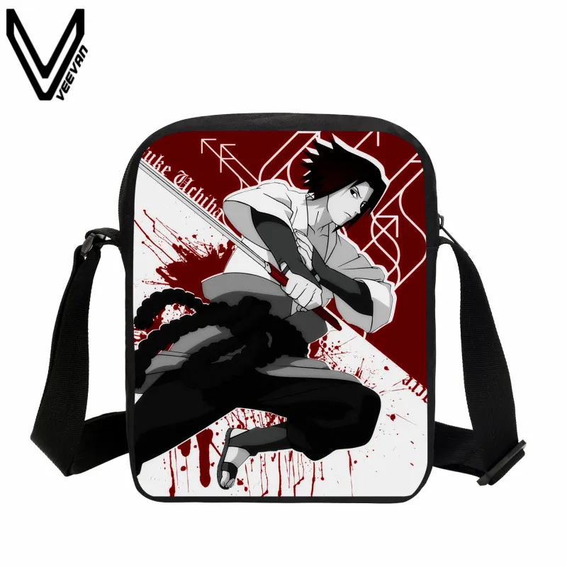 VEEVANV 2019 Hot Sale Anime Naruto Mini Messenger Bag Cartoon Uzumaki