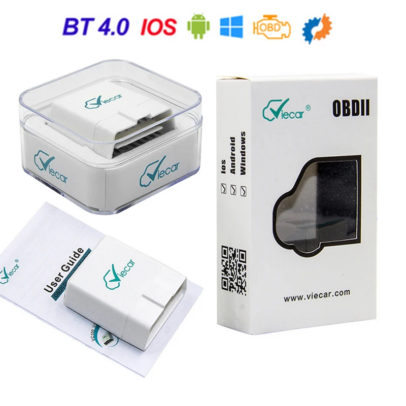 

Viecar ELM327 V1.5 Bluetooth 4.0 For Android/IOS/PC OBD OBD2 Diagnostic Scanner tool elm 327 v1.5 OBDII Code Reader Scanner