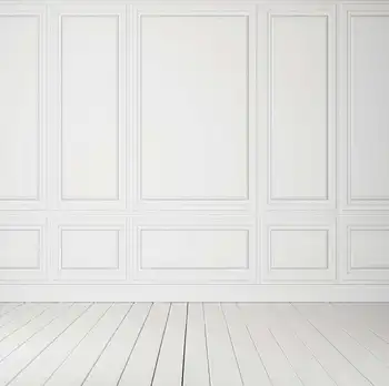 

Pure White Wood Wall Photo Background for Photo Studio Wood Vinyl Backdrops Custom Wedding toile de fond studio photo