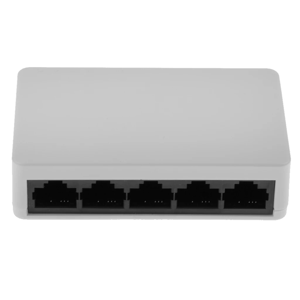 5-port Mini 10/100Mbps Desktop Fast Ethernet Network Switching Hub