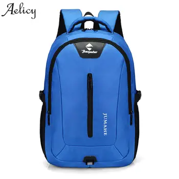 

Aelicy 2018 Fashion leisure Laptop Backpack Men's Travel Backpack Nylon School Bags for Teenagers Male Bag male backpacks