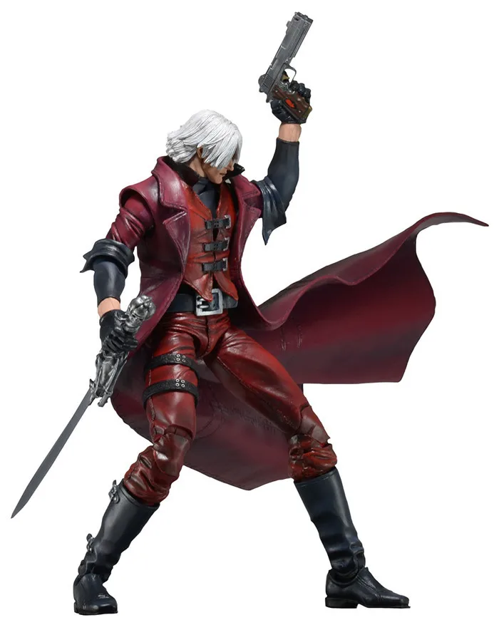 

J.G Chen 2015New NECA Devil May Cry Dante PVC Action Figure Collectible Model Toy 7" 18CM