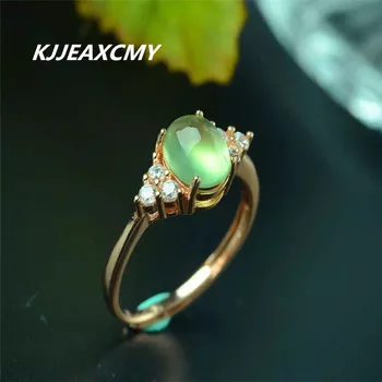 

KJJEAXCMY natural stone ring inlaid jewelry wholesale S925 Sterling Silver