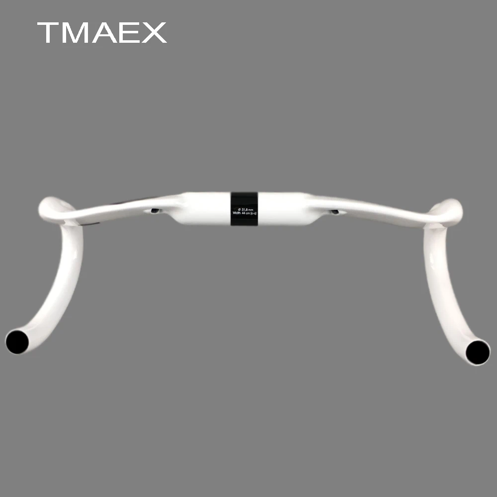 Руль TMAEX из углеродного волокна для велосипеда руль запчасти дорожного белая