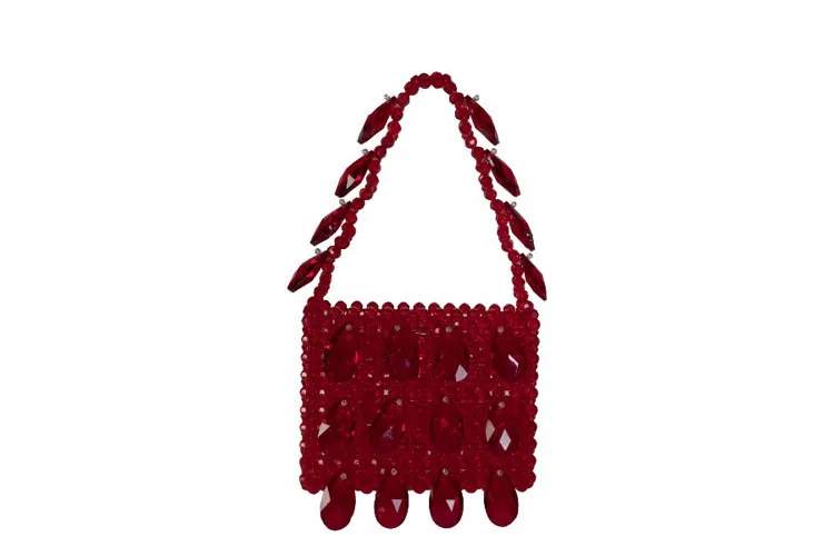 New Style Evening Bag Pearl Exquisite Fashion Mobile Phone Shoulder Bag Handbag Women Beaded Bag