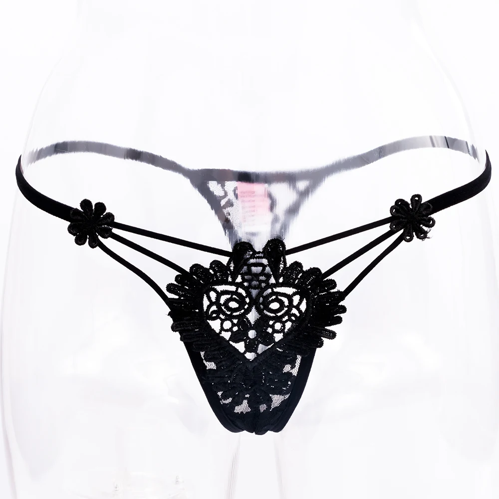 Fashion new sexy panties women underwear embroidery thong g string