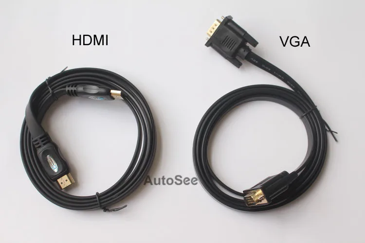 7 дюймов HD TFT ЖК-монитор для 360 вокруг камеры системы, ips экран с HDMI, VGA, AV порт