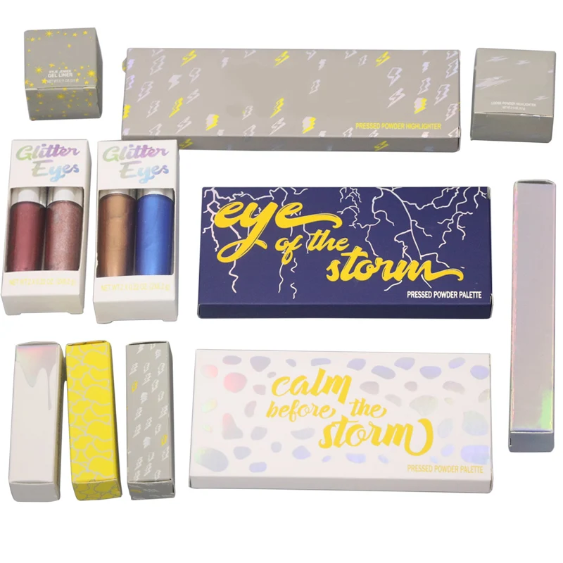 

Brand The Weather Storm Collection Bundle Makeup Set Jenner Highlighter Eyeshadow Palette Maquillaje Yeux Profesional Sombras