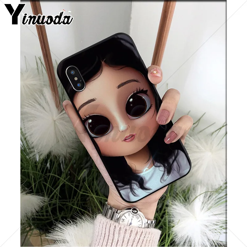 big eyes girl cartoon